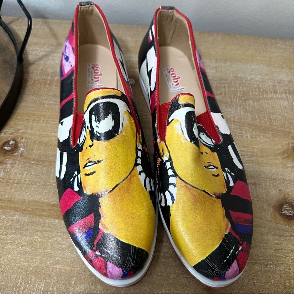Gobi Women's Artistic Slip-On Loafers - Multicolor
